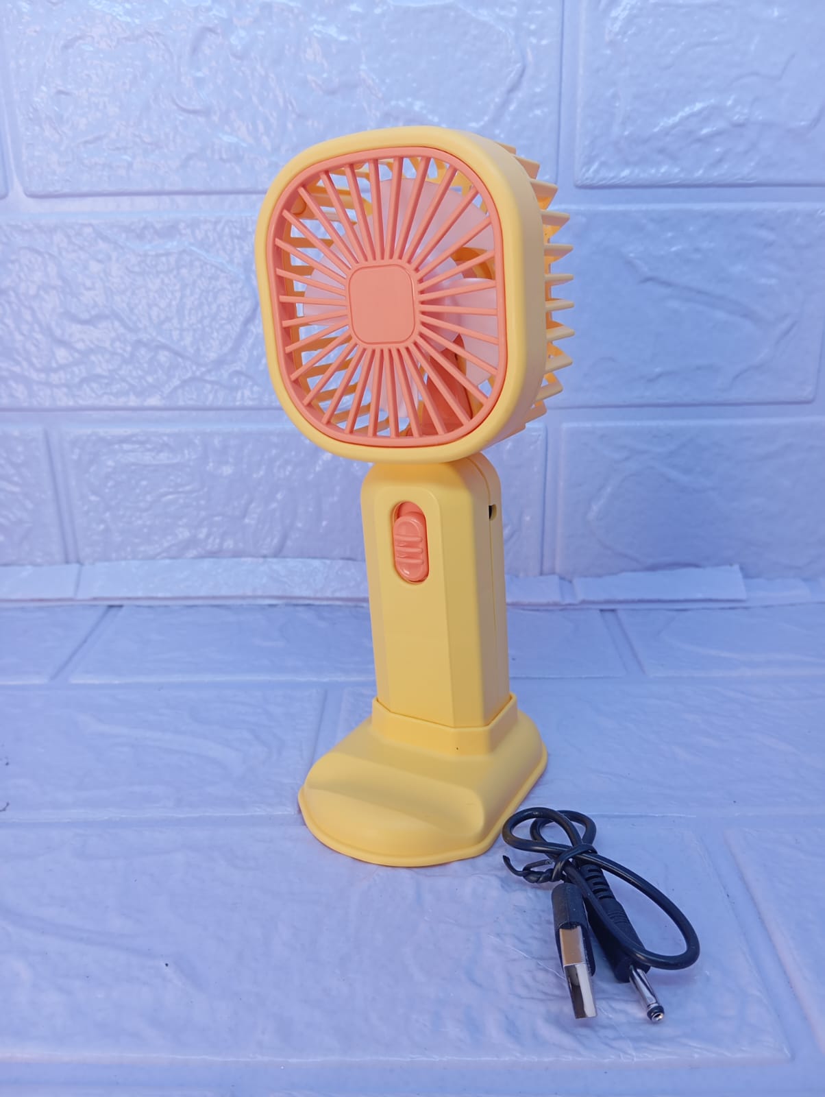 VENTILADOR PORTATIL AMARILLO