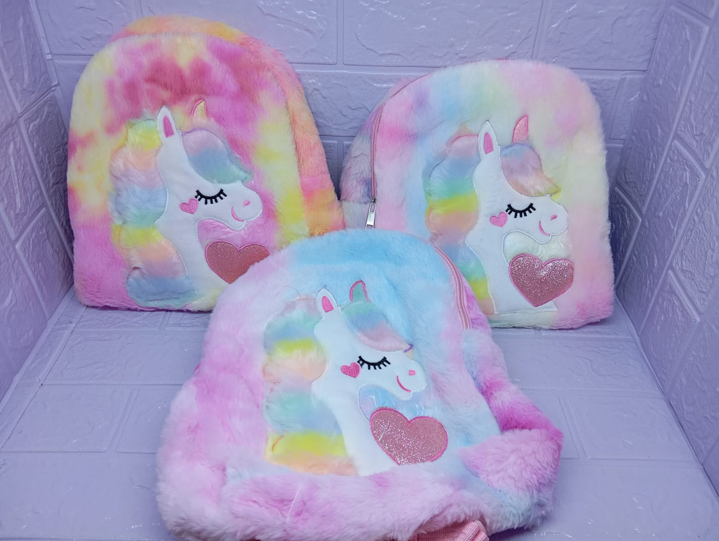 MOCHILA A4 DE UNICORNIO
