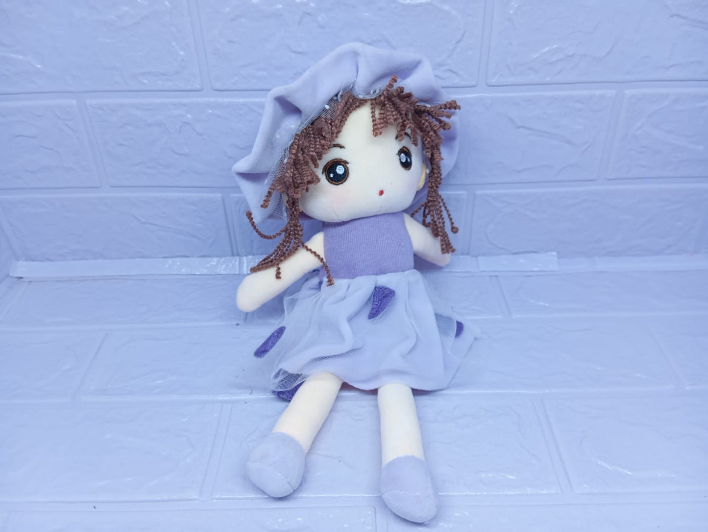 MUÑECA VESTIDO LILA