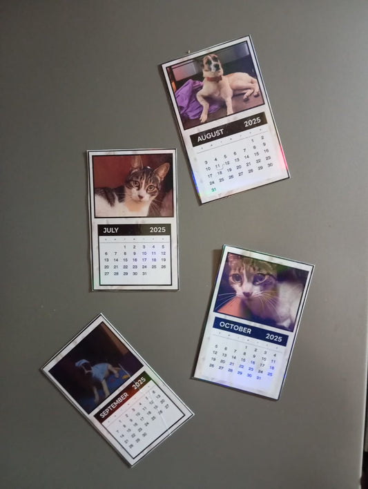 CALENDARIO POLAROID PERSONALIZADO