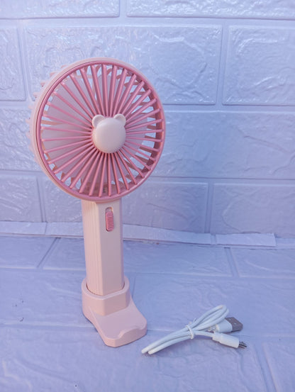 VENTILADOR PORTATIL ROSADO