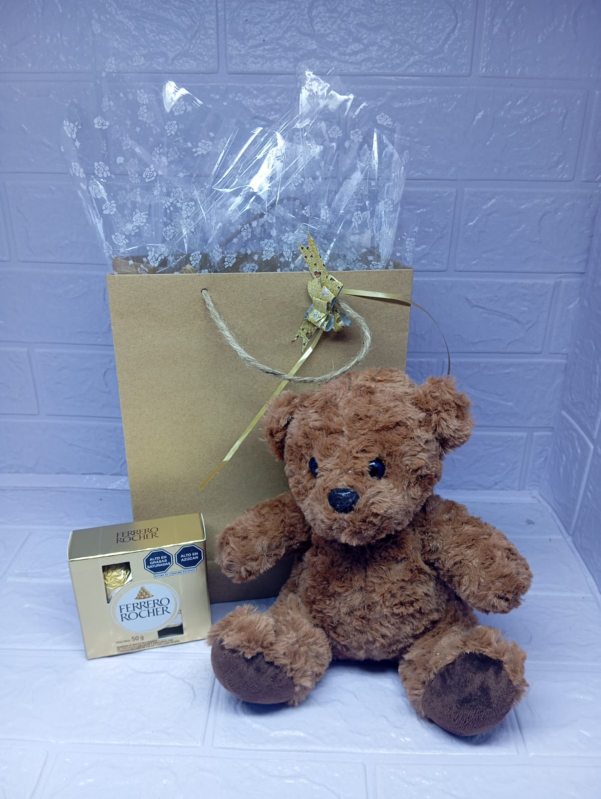 EMPAQUE CHIC PARA PELUCHE PEQUEÑO