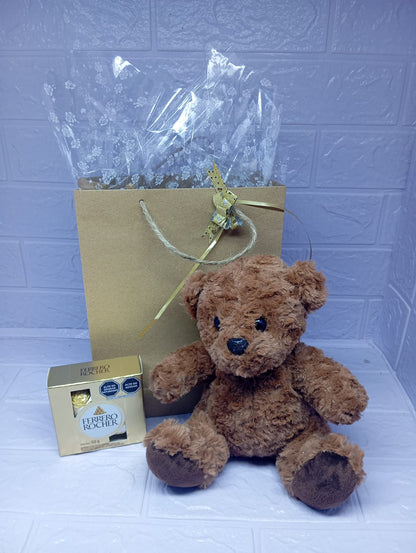 EMPAQUE CHIC PARA PELUCHE PEQUEÑO