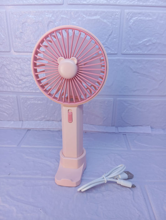 VENTILADOR PORTATIL ROSADO