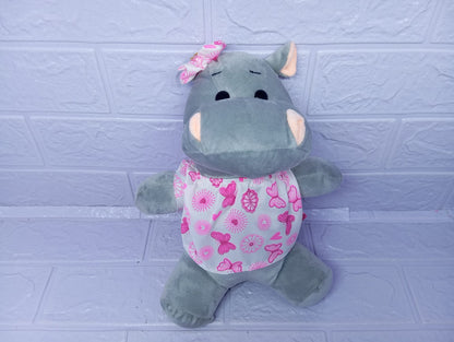 HIPOPOTAMO CON VESTIDO