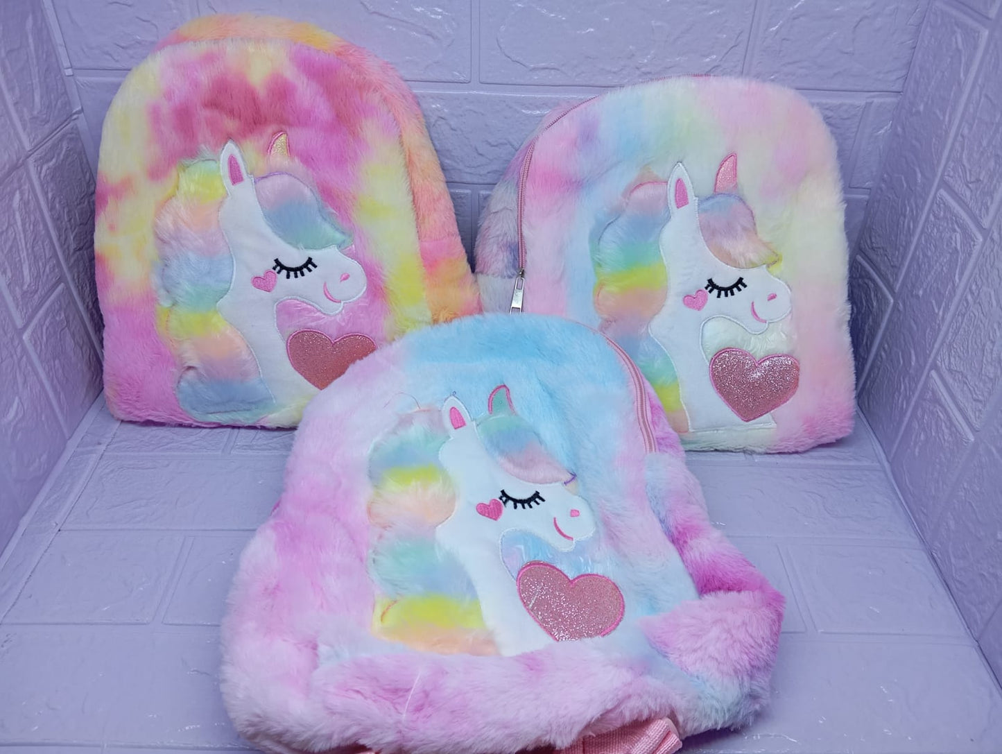MOCHILA A4 DE UNICORNIO